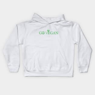 GO VEGAN Kids Hoodie